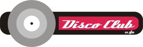 Logotipo do 'Disco Club' feito por Laercio Barros (aka DJ Gnomo) em 2006.
